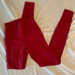 Lululemon wunder under leggings
